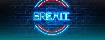 Brexit in neon lights